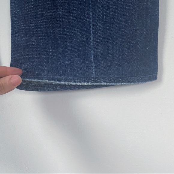 7 For All Mankind "A" Pocket Boot Cut Denim Mid Rise Jeans Size 29 - Picture 12 of 13